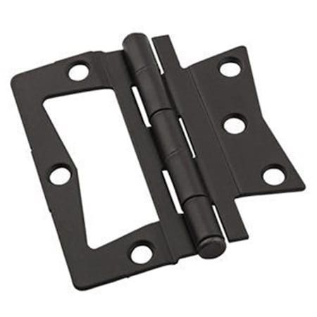 Foro 3.5 in. Oil Rubbed Bronze Non-Mortise Surface Mounted Hinge FO3245083